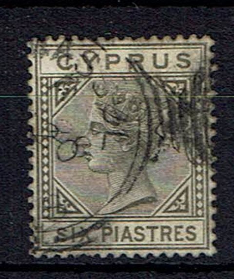 Image of Cyprus SG 15 FU British Commonwealth Stamp